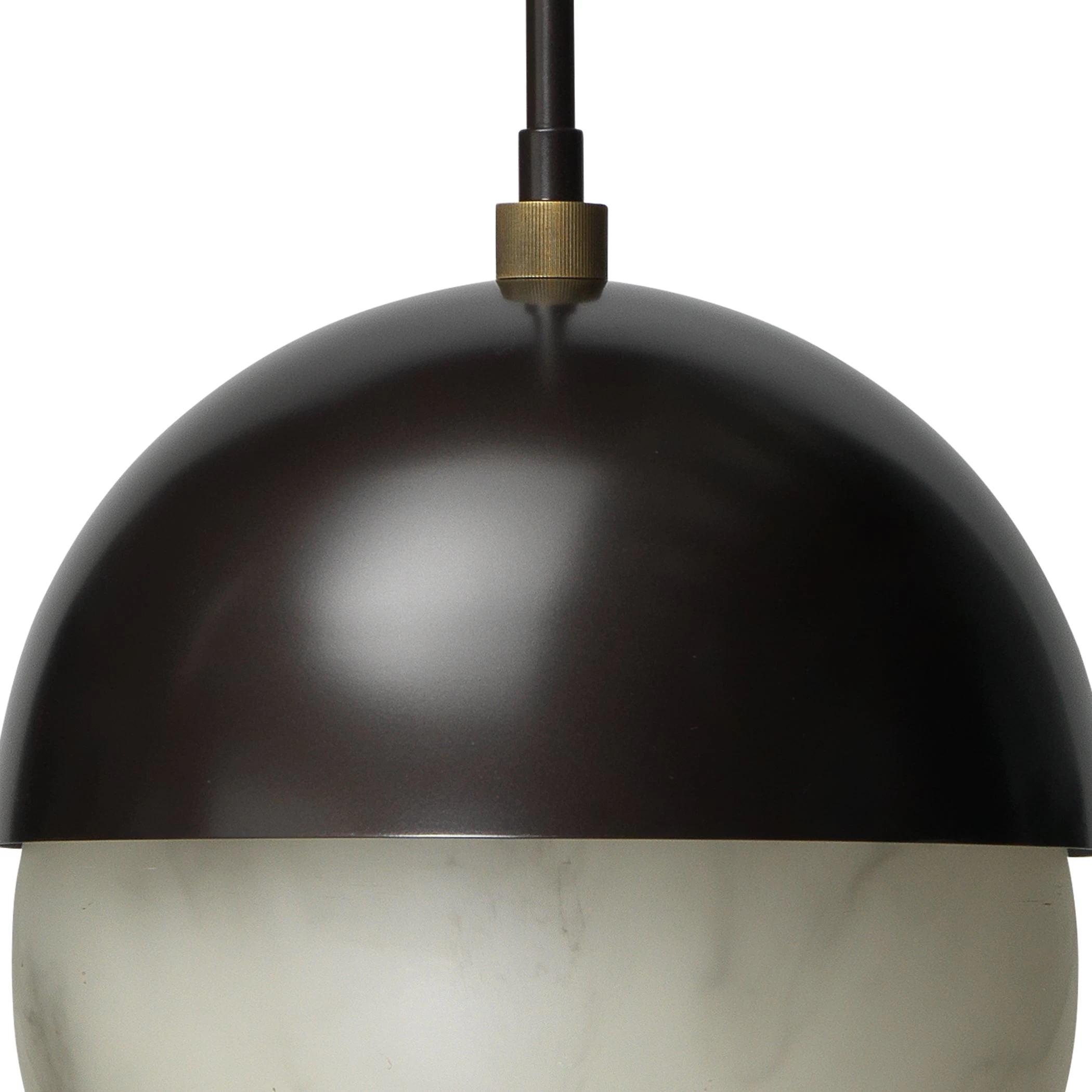 Bronze Metro Dome Shade Pendant Light Over Island 5 Bronze Metro Dome Shade Pendant Light Over Island - Image 5
