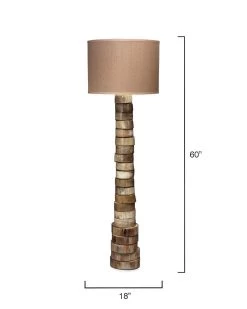 Brown Faux Buffalo Horn Stacked Floor Lamp 7 Brown Faux Buffalo Horn Stacked Floor Lamp -Jamie Young Store loomlan brown faux buffalo horn stacked floor lamp jamie young floor lamps 4 33037822558421