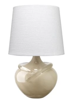 Brown Glass Wesley Table Lamp
