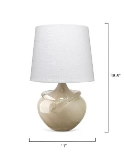 Brown Glass Wesley Table Lamp -Jamie Young Store loomlan brown glass wesley table lamp jamie young table lamps 6 33038241726677