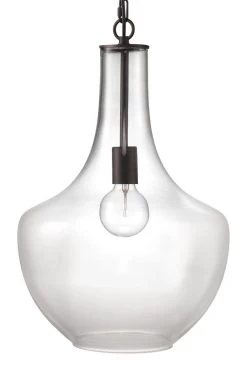 Clear Glass Sutton Pendant