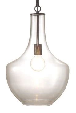 Clear Glass Sutton Pendant -Jamie Young Store loomlan clear glass sutton pendant jamie young pendants 3 33038254801109