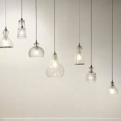 Clear Textured Glass Long Ribbon Pendant 11 Clear Textured Glass Long Ribbon Pendant -Jamie Young Store loomlan clear textured glass long ribbon pendant jamie young pendants 6 33037998883029