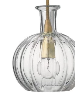 Clear Textured Glass Sophia Carafe Pendant -Jamie Young Store loomlan clear textured glass sophia carafe pendant jamie young pendants 3 33038004191445