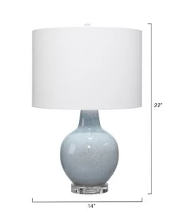 Coastal Style Blue Ceramic Aubrey Table Lamp -Jamie Young Store loomlan coastal style blue ceramic aubrey table lamp jamie young table lamps 6 33038297923797