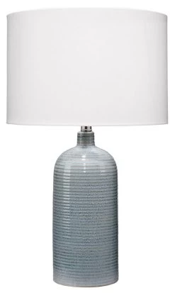Coastal Style Blue Ceramic Declan Table Lamp