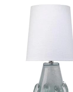 Coastal Style Blue Glass Talon Table Lamp -Jamie Young Store loomlan coastal style blue glass talon table lamp jamie young table lamps 4