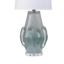 Coastal Style Blue Glass Talon Table Lamp -Jamie Young Store loomlan coastal style blue glass talon table lamp jamie young table lamps 5 33038237597909