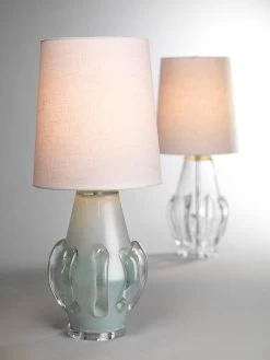 Coastal Style Blue Glass Talon Table Lamp -Jamie Young Store loomlan coastal style blue glass talon table lamp jamie young table lamps 7 33038238220501