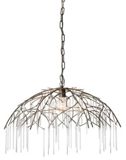 Coastal Style Brass Glass & Glass Vine Pendant 7 Coastal Style Brass Glass & Glass Vine Pendant -Jamie Young Store loomlan coastal style brass glass and glass vine pendant jamie young pendants 3 33038281638101