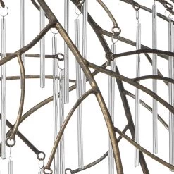 Coastal Style Brass Glass & Glass Vine Pendant 9 Coastal Style Brass Glass & Glass Vine Pendant -Jamie Young Store loomlan coastal style brass glass and glass vine pendant jamie young pendants 5 33038282457301