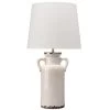 Coastal Style Cream Ceramic Piper Ceramic Table Lamp