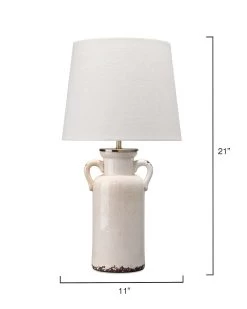 Coastal Style Cream Ceramic Piper Ceramic Table Lamp -Jamie Young Store loomlan coastal style cream ceramic piper ceramic table lamp jamie young table lamps 3 33038308540629