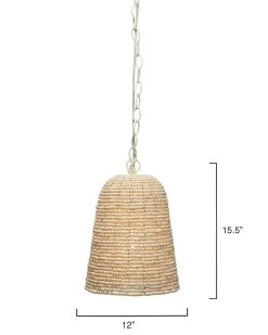 Coastal Style Cream Mango Wood Iron Canal Pendant -Jamie Young Store loomlan coastal style cream mango wood iron canal pendant jamie young pendants 8 33037960872149