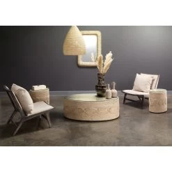 Coastal Style Cream Mango Wood Iron Gulf Steam Pendant -Jamie Young Store loomlan coastal style cream mango wood iron gulf steam pendant jamie young pendants 8