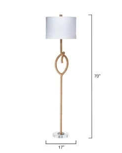 Coastal Style Natural Rope Knot Floor Lamp -Jamie Young Store loomlan coastal style natural rope knot floor lamp jamie young floor lamps 5 33038215119061
