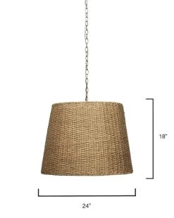Coastal Style Natural Seagrass Willow Chandelier -Jamie Young Store loomlan coastal style natural seagrass willow chandelier jamie young chandeliers 6 33038018347221
