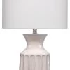 Coastal Style White Ceramic Addison Table Lamp