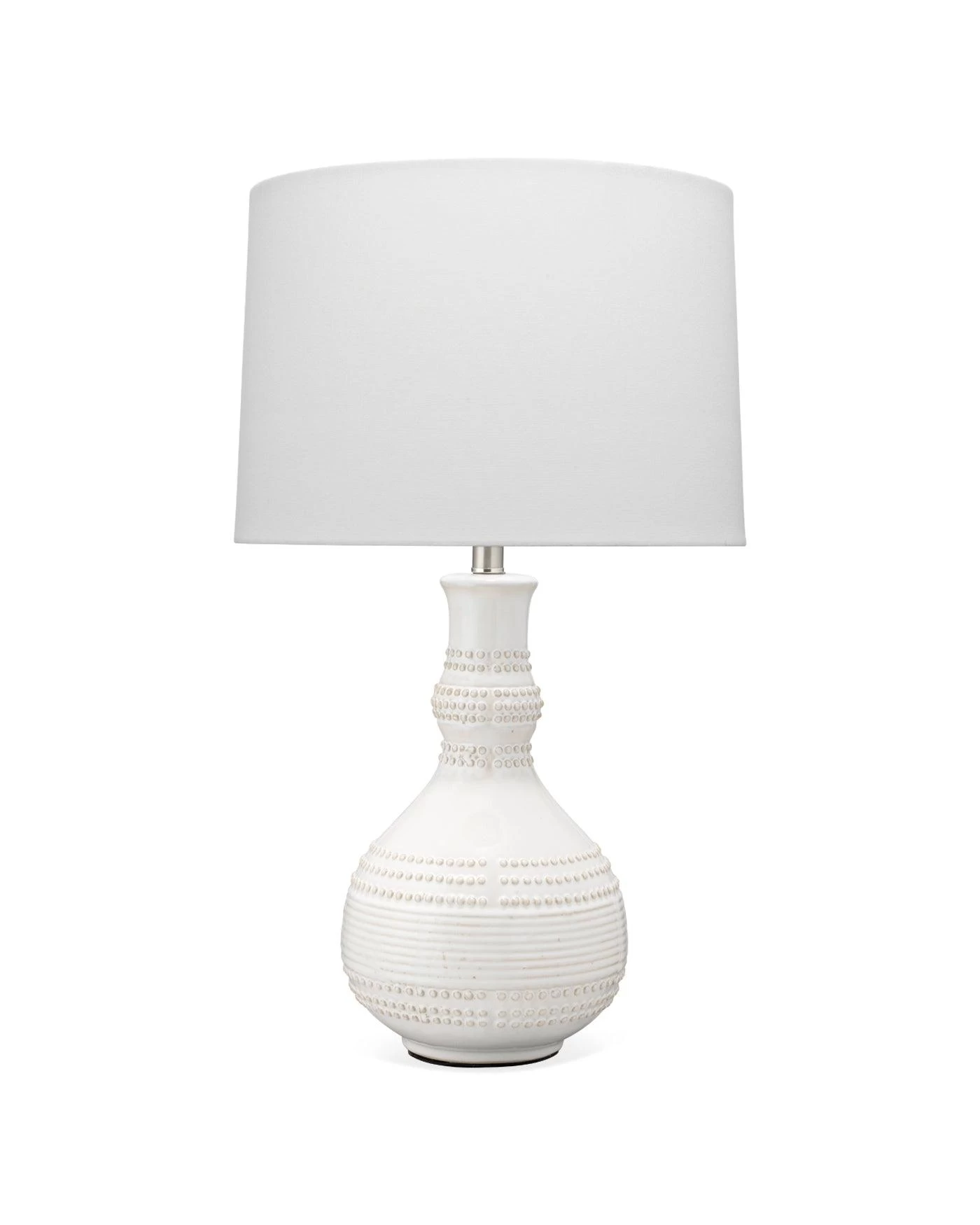 Coastal Style White Ceramic Droplet Table Lamp 1 Coastal Style White Ceramic Droplet Table Lamp