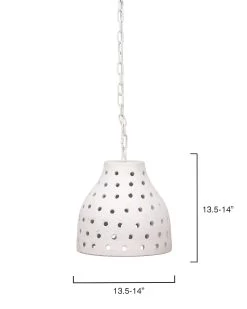 Coastal Style White Ceramic Porous Pendant Large Island Light -Jamie Young Store loomlan coastal style white ceramic porous pendant large island light jamie young pendants 5 33037998129365