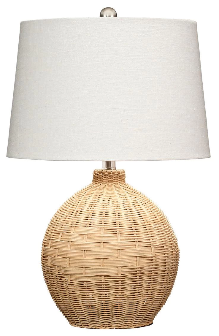Cottage Beach Decor Natural Rattan Cape Table Lamp 1 Cottage Beach Decor Natural Rattan Cape Table Lamp