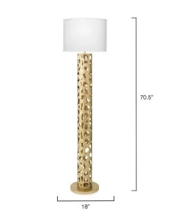 Gold Iron Firenze Floor Lamp -Jamie Young Store loomlan gold iron firenze floor lamp jamie young floor lamps 3 33038196244693