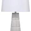 Grey Cement Partition Table Lamp