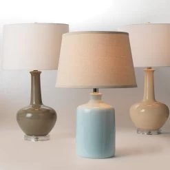 Grey Ceramic Acrylic Gwen Table Lamp -Jamie Young Store loomlan grey ceramic acrylic gwen table lamp jamie young table lamps 3 33038320009429