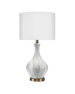 Grey Ceramic Acrylic Mila Table Lamp