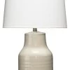 Grey Ceramic Bottle Table Lamp
