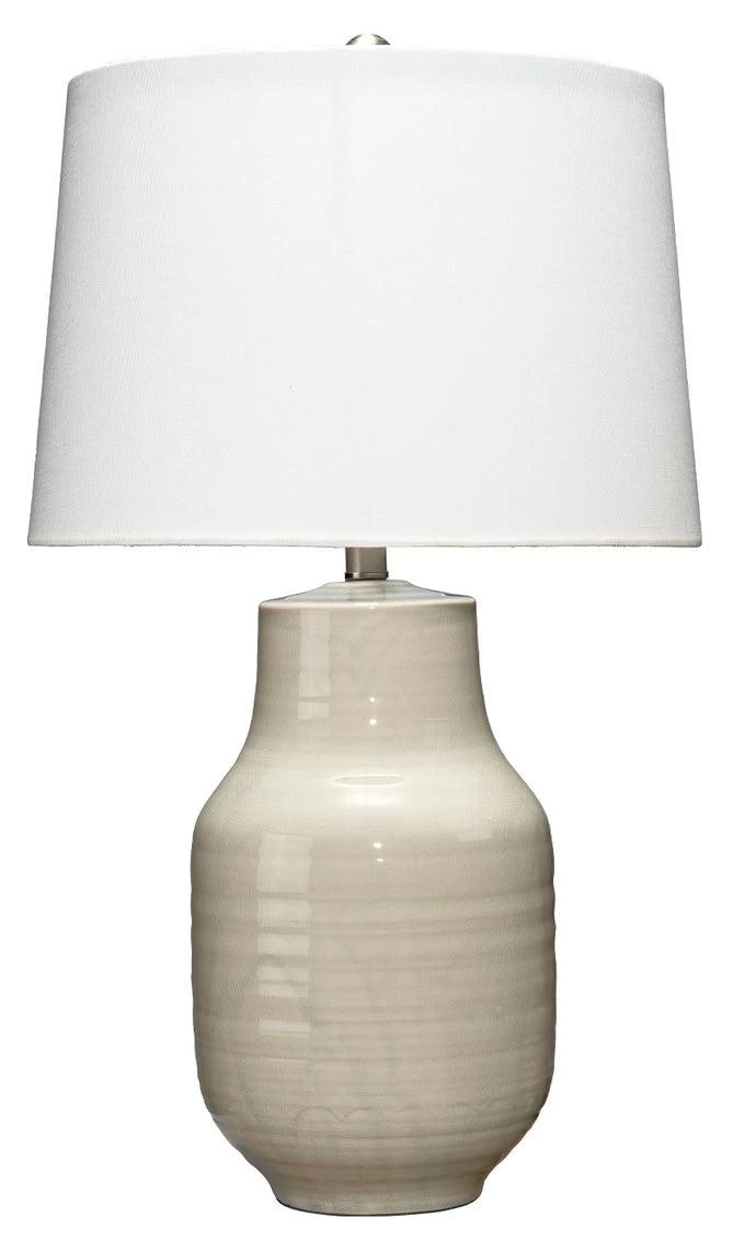 Grey Ceramic Bottle Table Lamp 1 Grey Ceramic Bottle Table Lamp