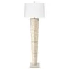 Grey Paper Lacquer Spectacle Floor Lamp