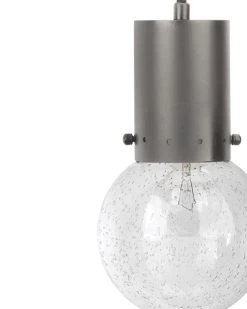 Gunmetal Clear Glass Strada Pendant Sconce -Jamie Young Store loomlan gunmetal clear glass strada pendant sconce jamie young pendants 3 33037945962709