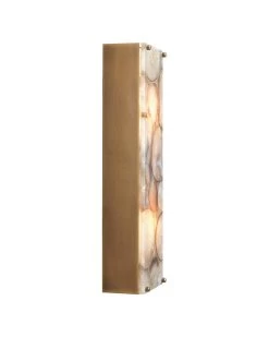 Lavender Agate Adeline Rectangle Wall Sconce -Jamie Young Store loomlan lavender agate adeline rectangle wall sconce jamie young wall sconces 7 33037920993493