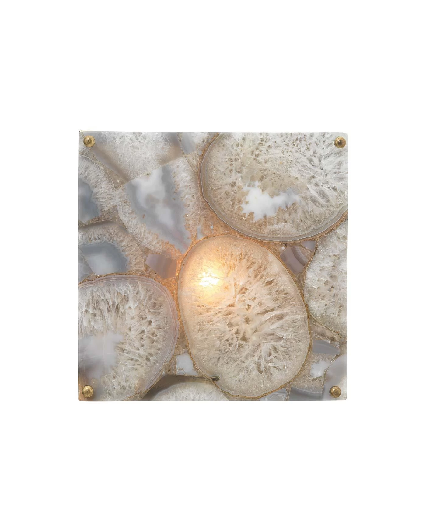 Lavender Agate Adeline Square Wall Sconce 5 Lavender Agate Adeline Square Wall Sconce - Image 5