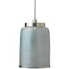 Light Blue Glass Vapor Pendant