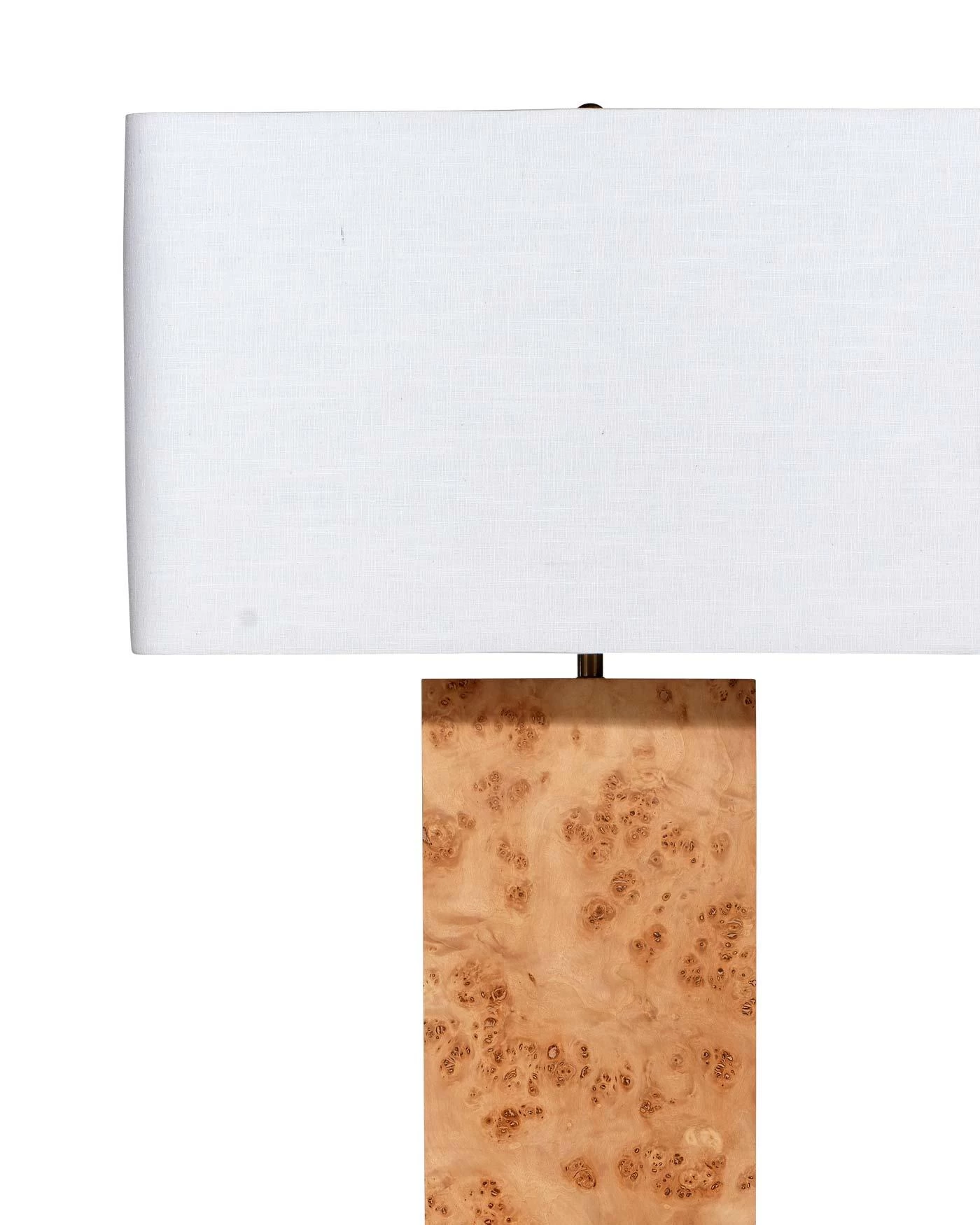 Natural Burl Wood 63" Parallel Floor Lamp 6 Natural Burl Wood 63" Parallel Floor Lamp - Image 6