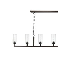 Oil Rubbed Bronze Dining Room Linear 6 Light Chandelier 10 Oil Rubbed Bronze Dining Room Linear 6 Light Chandelier -Jamie Young Store loomlan oil rubbed bronze dining room linear 6 light chandelier jamie young chandeliers 4 33037979779285