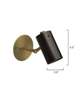 Oil Rubbed Bronze Milano Sconce -Jamie Young Store loomlan oil rubbed bronze milano sconce jamie young wall sconces 4 33037936689365