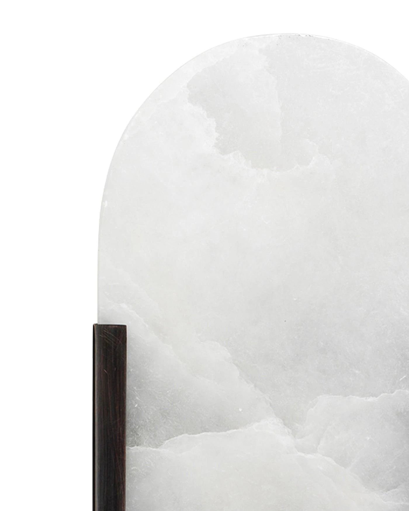 Oil Rubbed Bronze White Alabaster Delphi Wall Sconce 3 Oil Rubbed Bronze White Alabaster Delphi Wall Sconce - Image 3