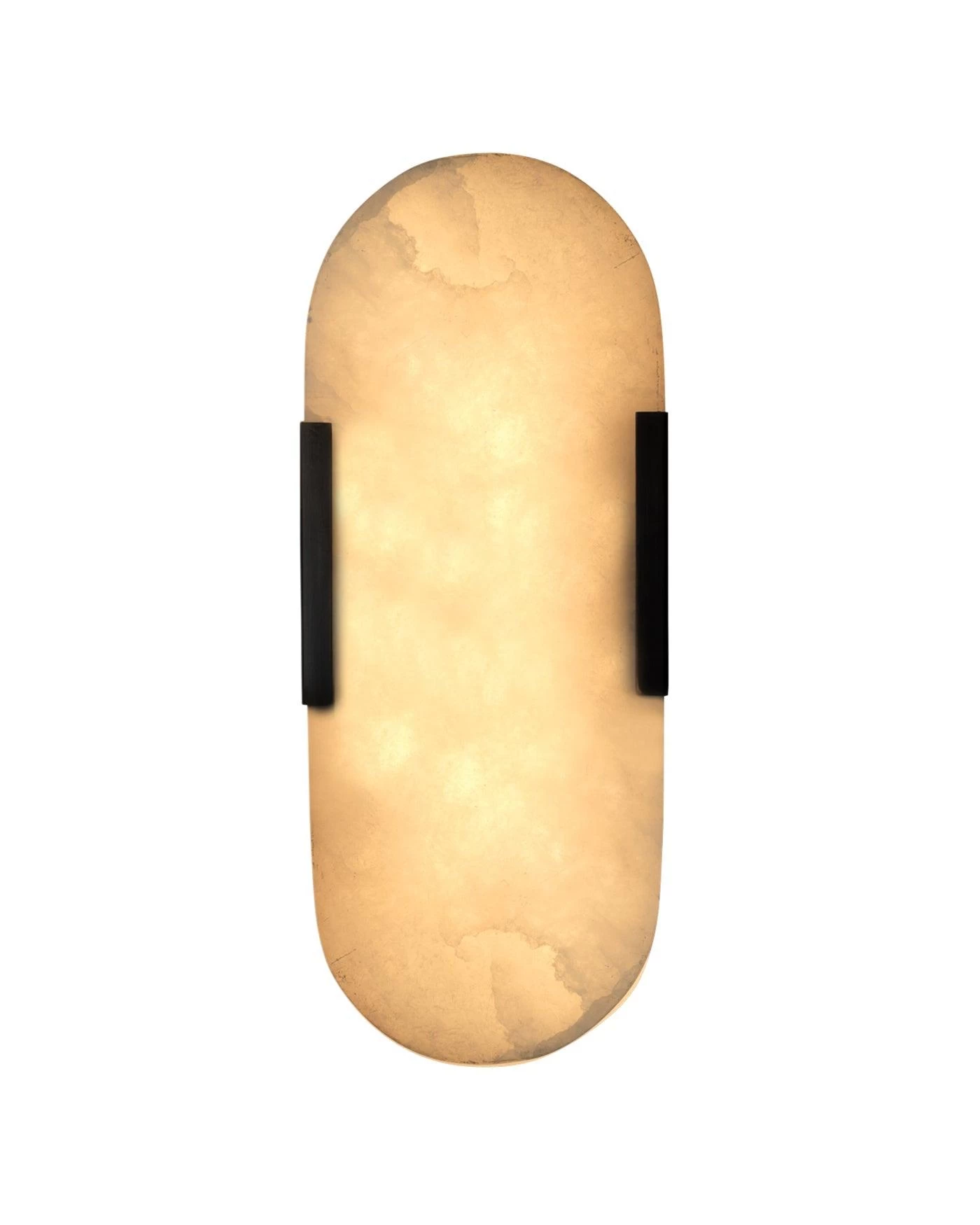 Oil Rubbed Bronze White Alabaster Delphi Wall Sconce 6 Oil Rubbed Bronze White Alabaster Delphi Wall Sconce - Image 6