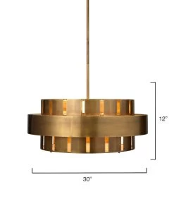 Orbit Brass Modern Round Chandelier - Large -Jamie Young Store loomlan orbit brass modern round chandelier large jamie young chandeliers 5 33037992984789