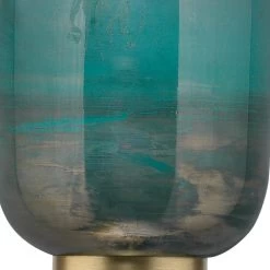 Reversible Antique Brass Aqua Metallic Glass Vapor Double Sconce -Jamie Young Store loomlan reversible antique brass aqua metallic glass vapor double sconce jamie young wall sconces 7 33037952450773