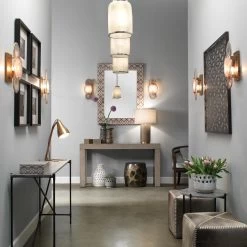 Reversible Purple Agate Stone Trinity Wall Sconce - Large 17 Reversible Purple Agate Stone Trinity Wall Sconce - Large -Jamie Young Store loomlan reversible purple agate stone trinity wall sconce large jamie young wall sconces 9 33037952614613