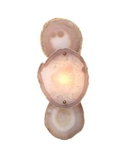 Reversible Purple Agate Stone Trinity Wall Sconce - Small 22 Reversible Purple Agate Stone Trinity Wall Sconce - Small -Jamie Young Store loomlan reversible purple agate stone trinity wall sconce small jamie young wall sconces 11 33037953663189