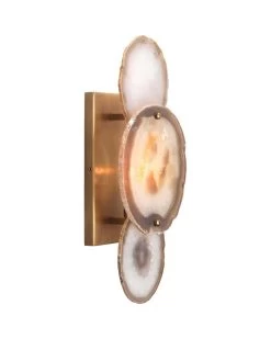 Reversible Purple Agate Stone Trinity Wall Sconce - Small 20 Reversible Purple Agate Stone Trinity Wall Sconce - Small -Jamie Young Store loomlan reversible purple agate stone trinity wall sconce small jamie young wall sconces 9 33037952647381