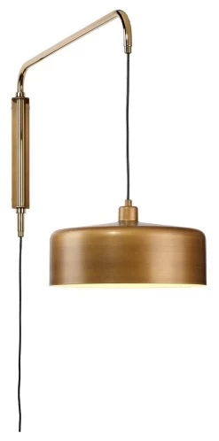 Satin Brass Jeno Swing Arm Wall Sconce Large 8 Satin Brass Jeno Swing Arm Wall Sconce Large -Jamie Young Store loomlan satin brass jeno swing arm wall sconce large jamie young wall sconces 3 33037929414869