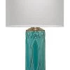 Turquoise Ceramic Tabitha Table Lamp