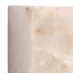 White Alabaster Borealis Hexagon Wall Sconce -Jamie Young Store loomlan white alabaster borealis hexagon wall sconce jamie young wall sconces 4 33037922926805