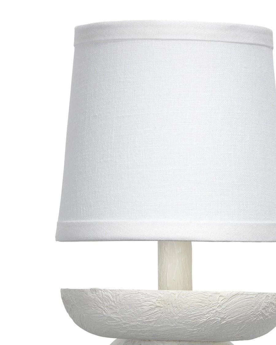 White Plaster Concord Wall Sconce 4 White Plaster Concord Wall Sconce - Image 4